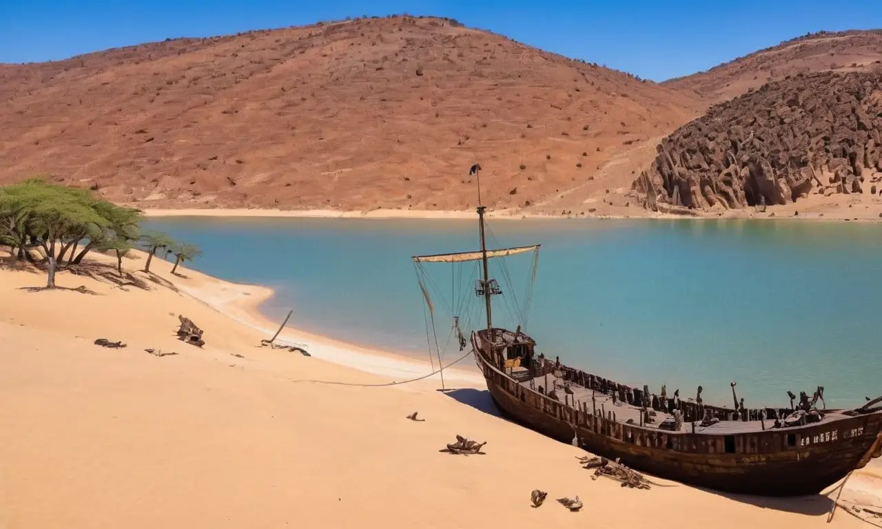 El Bom Jesus en Namibia es un legendario naufragio que guarda seis tesoros esperando ser descubiertos, ofreciendo una aventura llena de misterio y exploración en las profundidades del océano