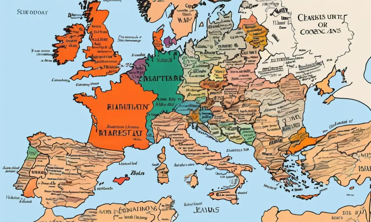 El tratado de Versalles y sus consecuencias marcaron un significativo cambio territorial y político en Europa tras la guerra, fomentando el nacionalismo, divisiones y un legado de conflicto