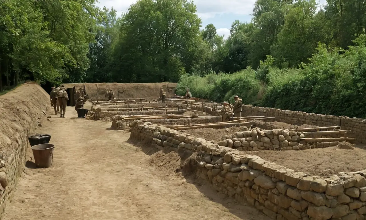 Las excavaciones arqueológicas en Wieltje y Wijtschate revelan los vestigios de la guerra de trincheras de la Primera Guerra Mundial, ofreciendo valiosas perspectivas sobre la vida de los soldados y el legado del conflicto