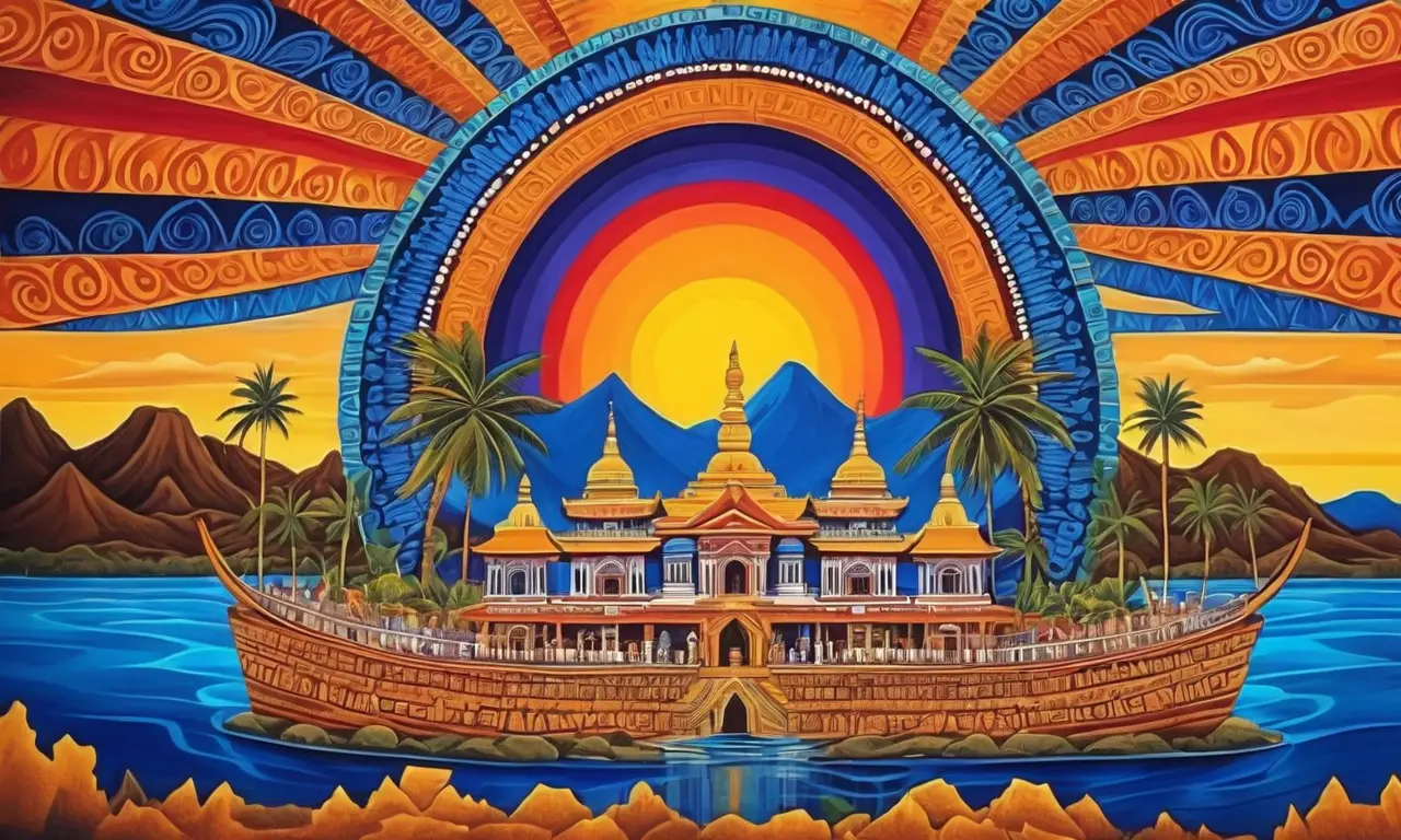 Un mundo mágico de colores vibrantes, paisajes místicos y leyendas ancestrales que evocan la riqueza cultural y espiritual de El Dorado