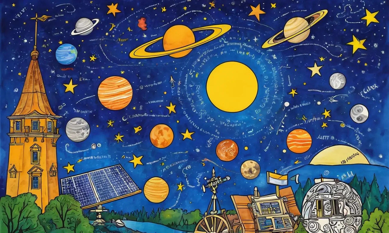 Una fusión artística y científica que evoca la exploración astronómica y los logros del siglo XVII